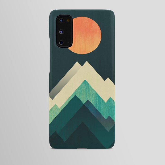 Ablaze on cold mountain Android Case