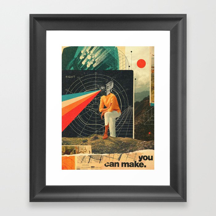 You Can make it Right Framed Art Print
