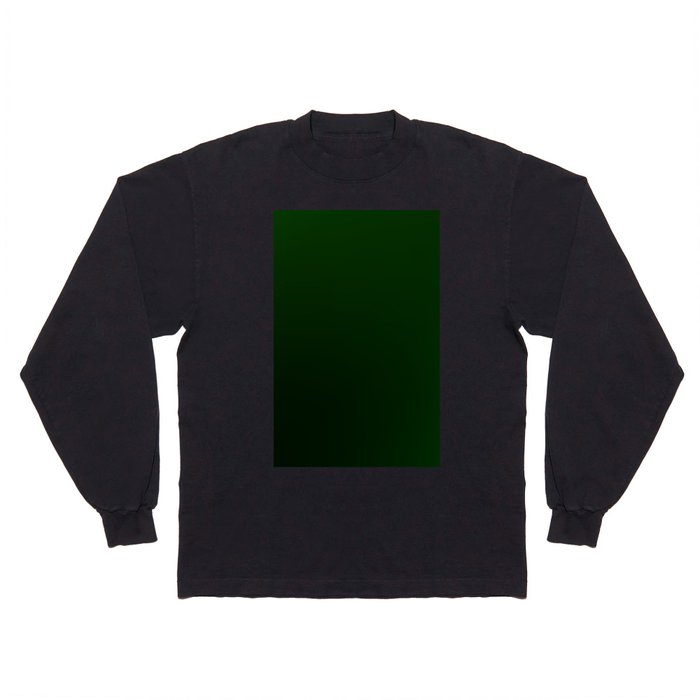 41 Green Gradient Background 220713 Minimalist Art Valourine Digital Design Long Sleeve T Shirt