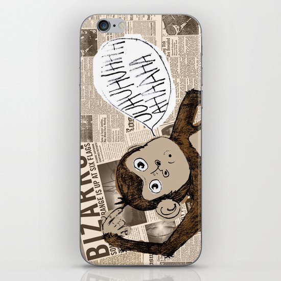Bizarro Monkey iPhone & iPod Skin