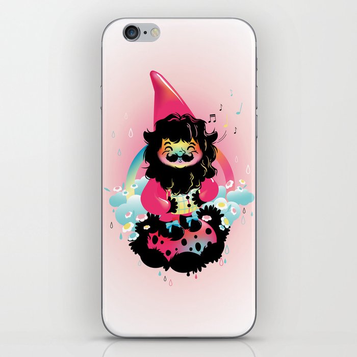 Whistling gnome iPhone Skin