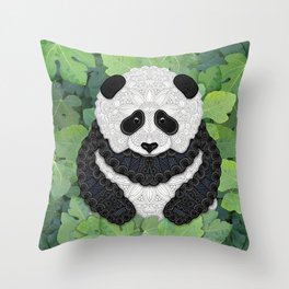 Little Panda Throw Pillow