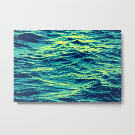 OVER THE OCEAN Metal Print