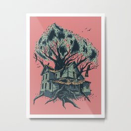 Treehouse Metal Print