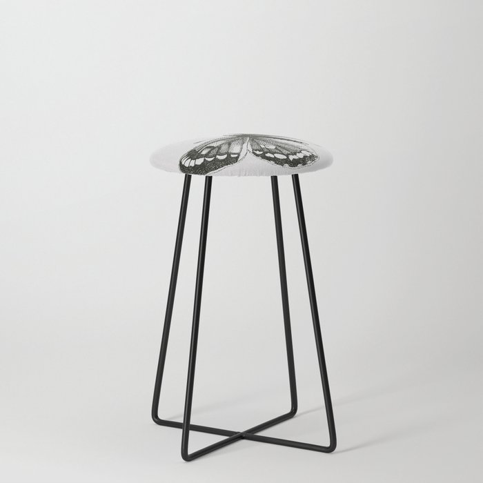 Clouded Yellow Butterfly Counter Stool