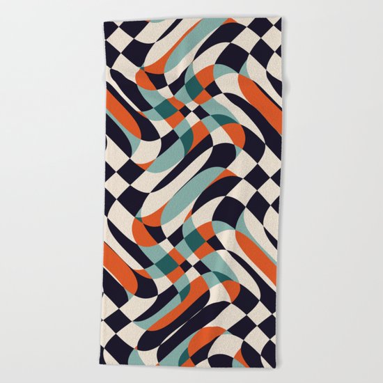 ABSTRACT 2 Beach Towel