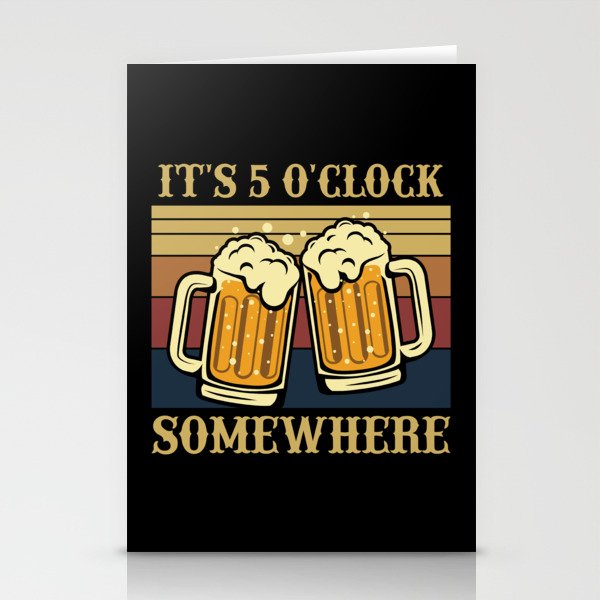 Funny Beer Lover Saying Stationery Cards