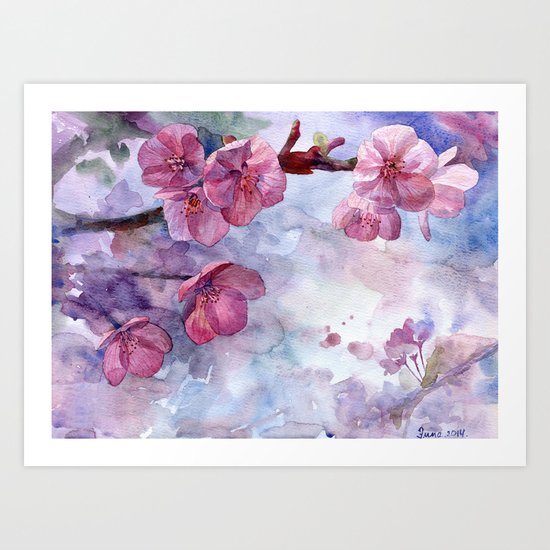 "Sakura" Art Print