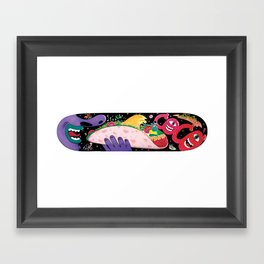"Cocó´s Surfing safary" Framed Art Print