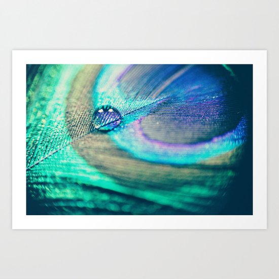 Peacock Art Print