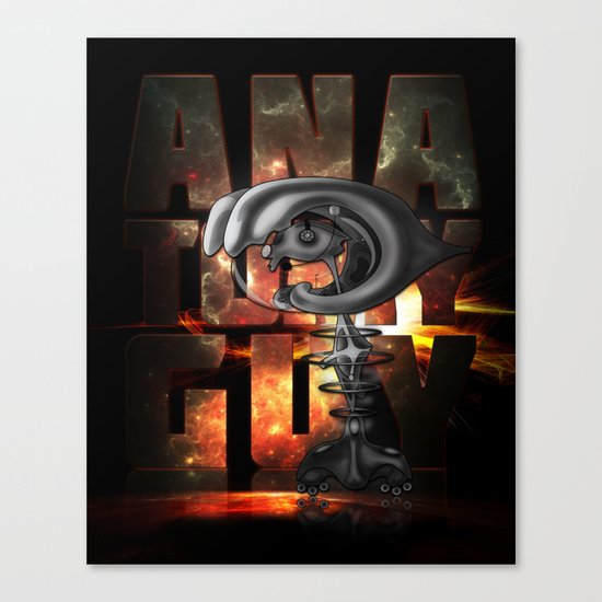 Anatomy guy Canvas Print