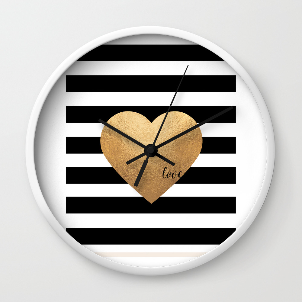 Gold Heart Print Heart Print Heart Sign Heart Decor Gold Print