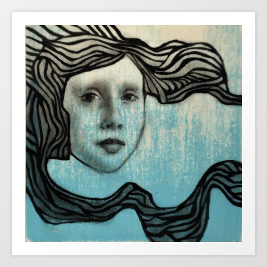 #43 Wave Art Print