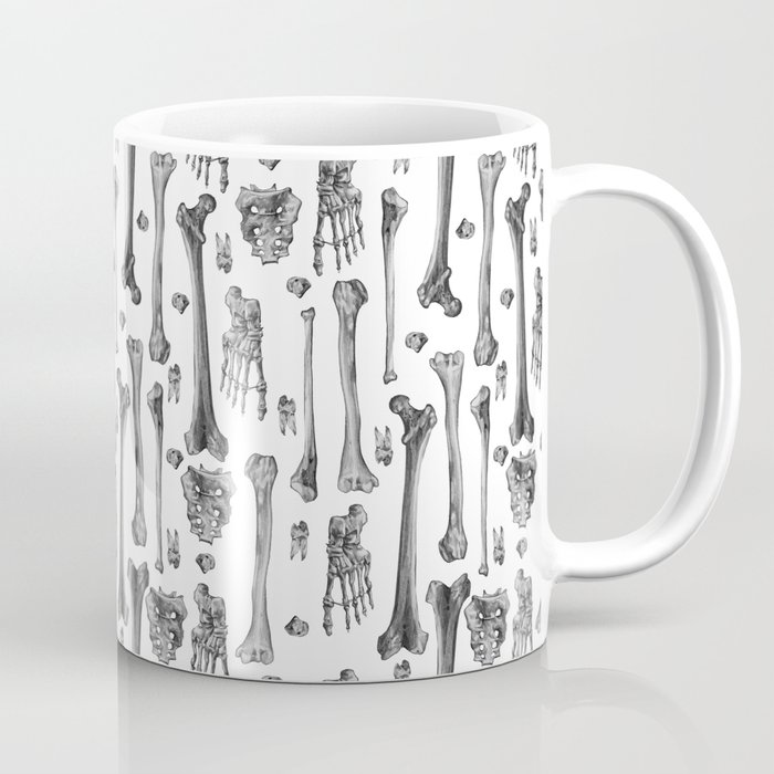 Bones Coffee Mug By Loveraccoonsillustration Society6