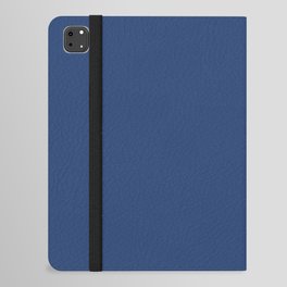 BLUE QUARTZ COLOR. PLAIN NAVY BLUE iPad Folio Case