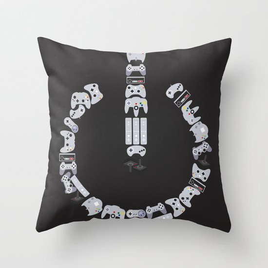 Power Up Throw Pillow