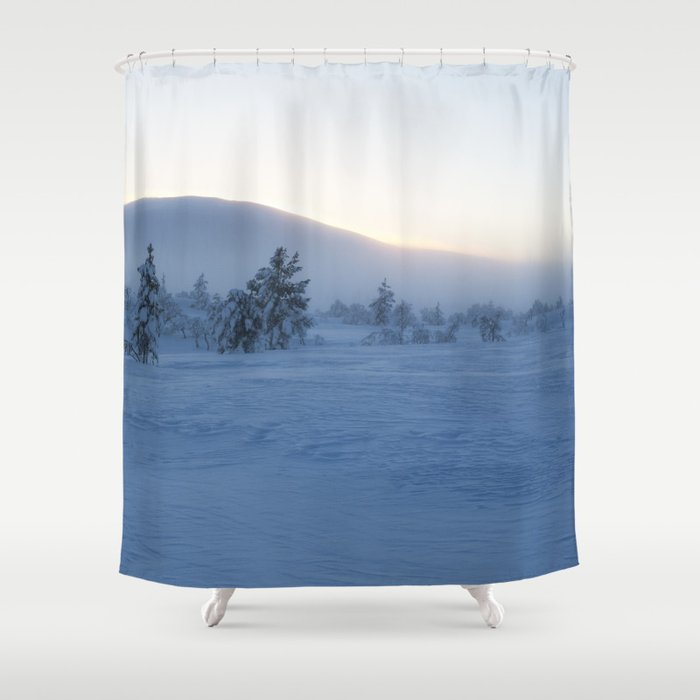Lapland winter Shower Curtain