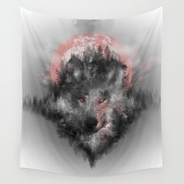 wolf Wall Tapestry