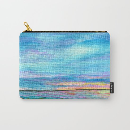 Good Morning, Beach House Sunrise Carry-All Pouch