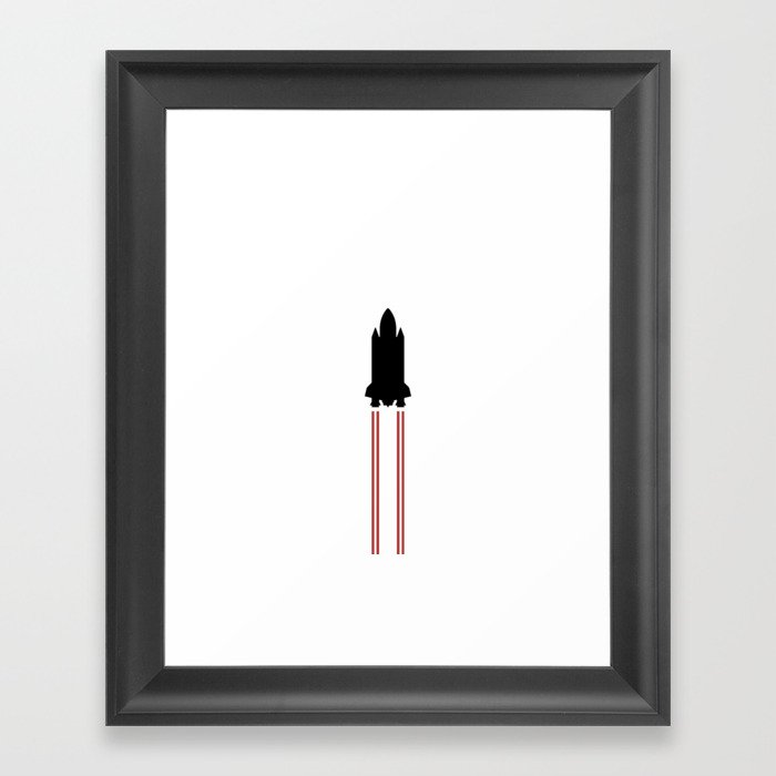 Outer Space Spacecraft Vehicle Vol. 2 Framed Art Print
