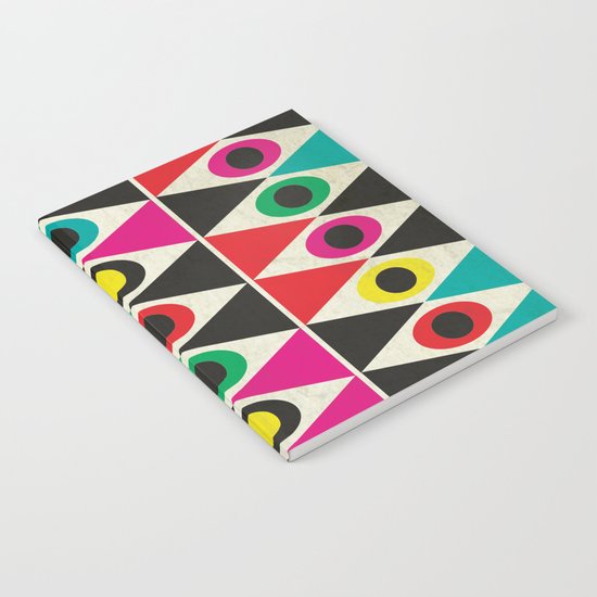 triangle pattern Notebook