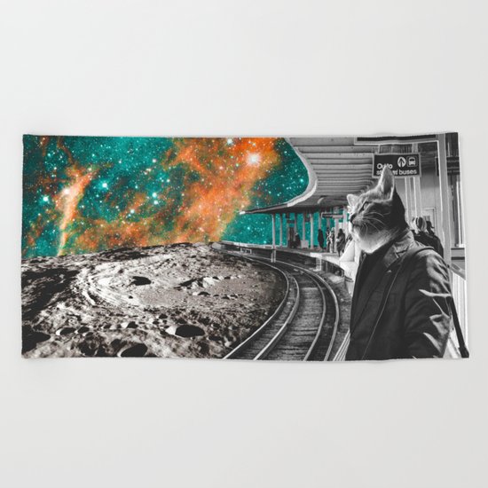 Mondays Beach Towel