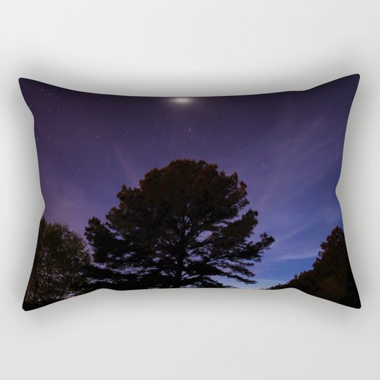 purple sky Rectangular Pillow