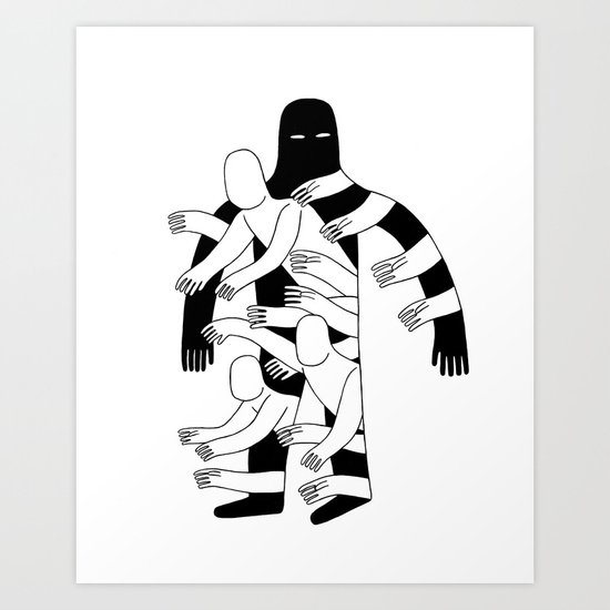 The Hole Art Print
