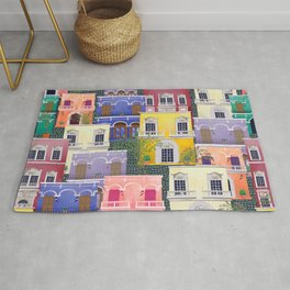 Puerto Rico architecture pattern in spring Rug