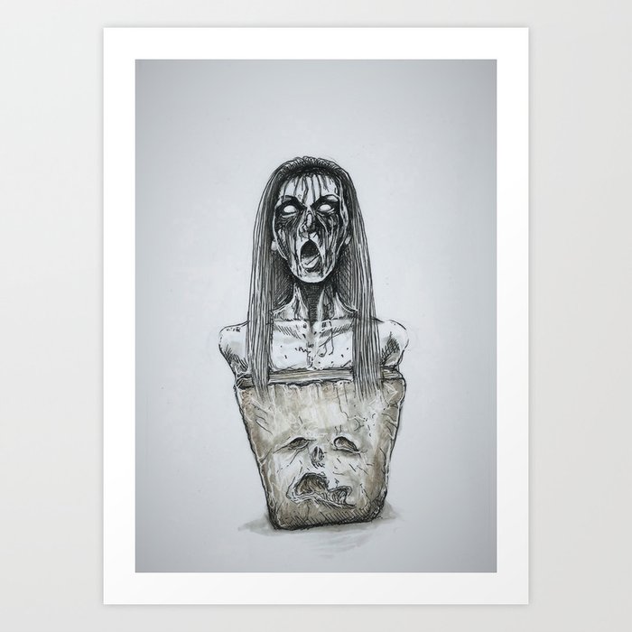 scp 096 Picture , scp 096 face Art Board Print for Sale by Every