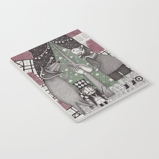 Of Snow and Stars and Christmas Wishes Notebook