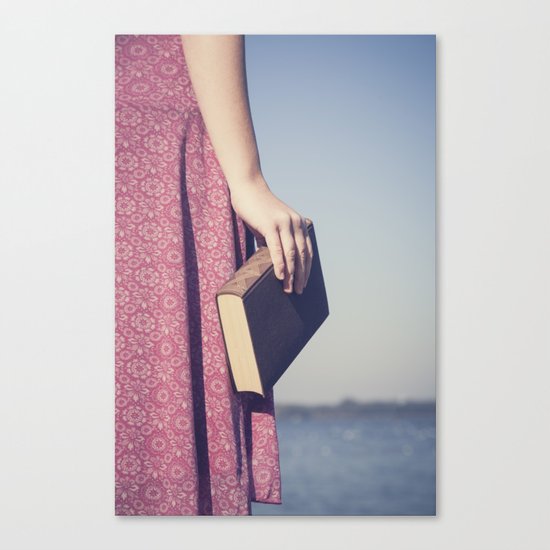 The Book Canvas Print