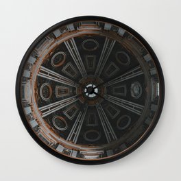 Looking Up - St. Peter's Basilica Wall Clock