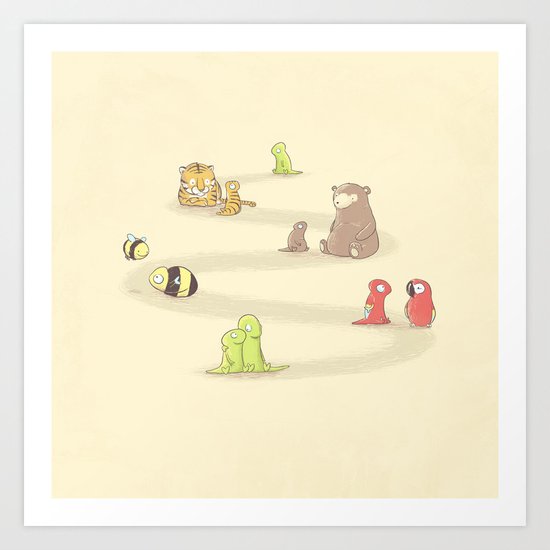Am I a...? Art Print