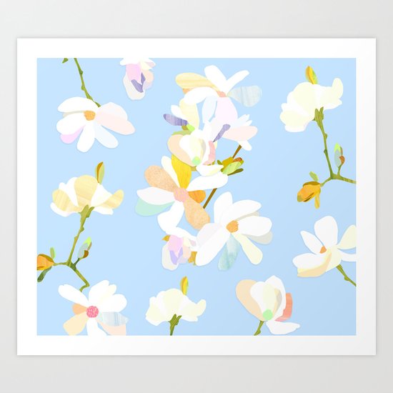 Magnolia Art Print