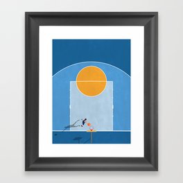 Shoot Hoops  Framed Art Print