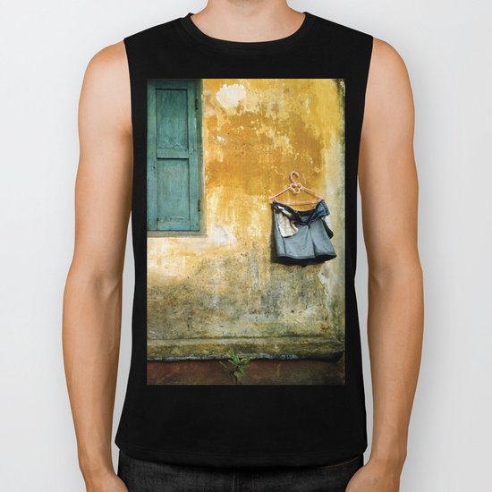 Asian Laundry Day - Hoi An - Vietnam Biker Tank