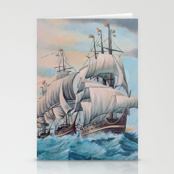 Ships V2 Stationery Cards