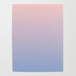 Ombre | Color Gradients | Gradient | Rose Quartz | Serenity | Colors of the Year 2016 | Poster