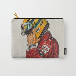 AYRTON SENNA Carry-All Pouch | Draw, Formulaone, Senna, Pastel, Ayrton, Sport, Car, Pilotformulaone, Drawing, Pilot 