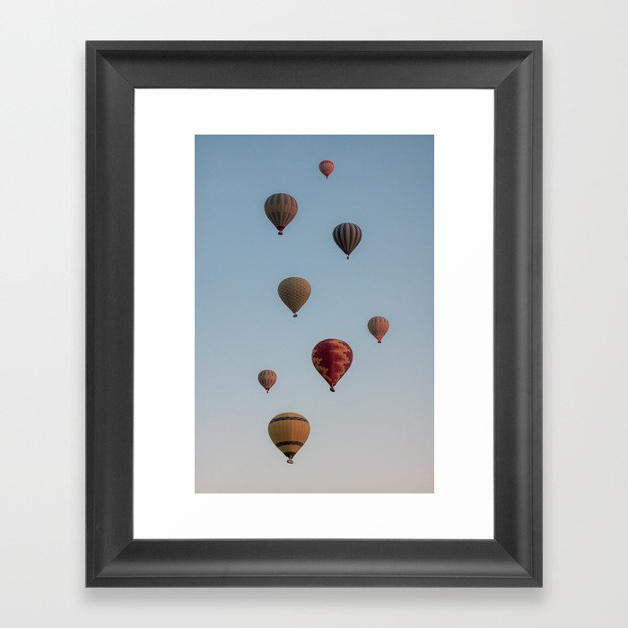 Balloons of Cappadocia Framed Art Print