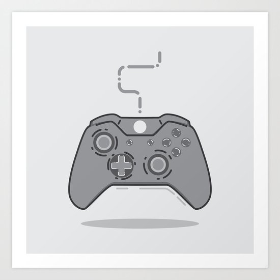 xbox controller Art Print