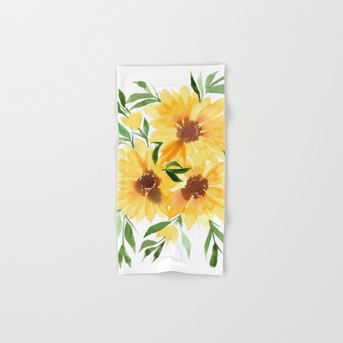 Sunflowers Hand & Bath Towel