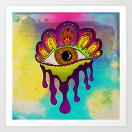 King CoSMic Eye 2016 Art Print