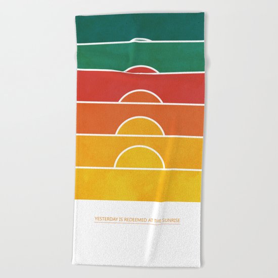 No regrets Beach Towel