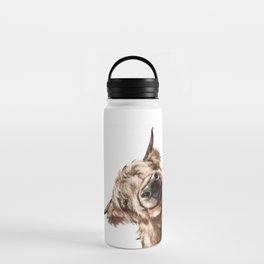 Sneaky Highland Cow Water Bottle