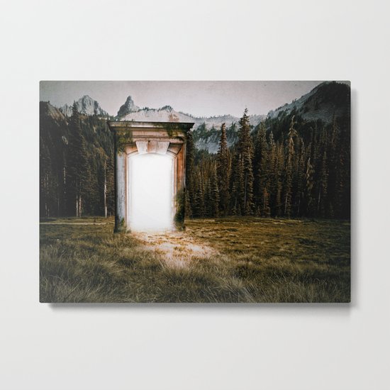 The Forest Path Metal Print