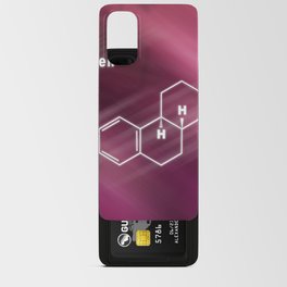 Estrogen Hormone Structural chemical formula Android Card Case