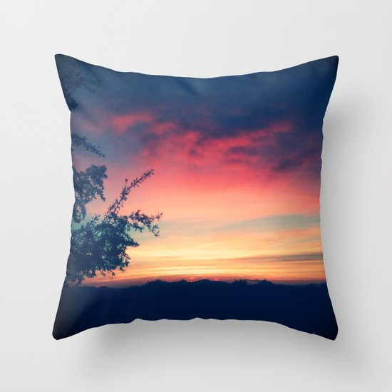 An Arizona Sunset Throw Pillow
