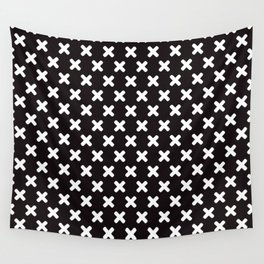 Nordic X Pattern Wall Tapestry